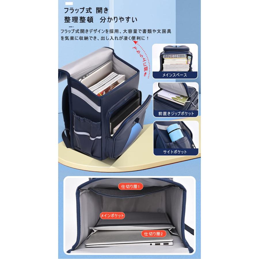 Rortyno] ランドセル 小学生 スクールバッグ キッズ リュック