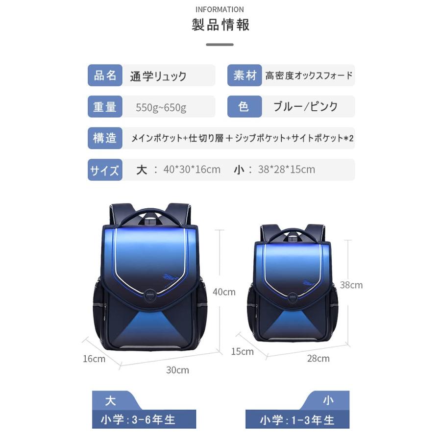 Rortyno] ランドセル 小学生 スクールバッグ キッズ リュック