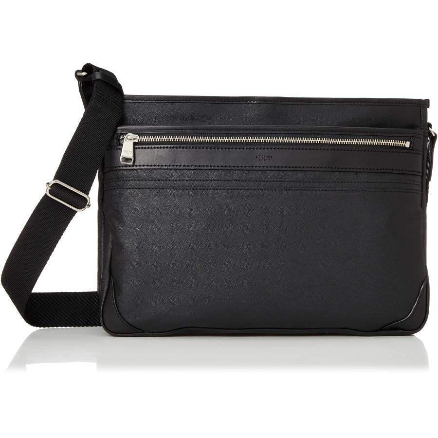 ウルティマ トーキョー] ショルダーバッグ コットン帆布×牛革 撥水