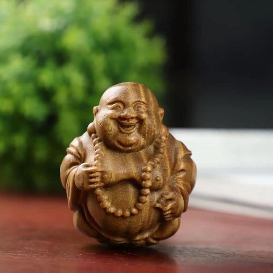 木製 福の神 像 Amazon｜木製仏像 七福神・弁財天 風水 美術品 高級天然ツゲ