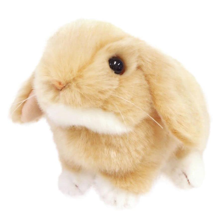 吉徳 りくのなかまたち ロップイヤーウサギ ぬいぐるみ オレンジ 180127 | 
