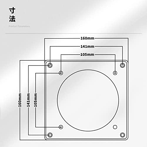 Raonlla ファンガード 120mm アルミ製 12cm USBファン PC ケースファン