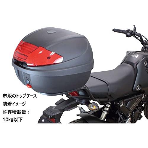 スペシャルパーツ武川 (TAKEGAWA) リアキャリア ブラック GROM(JC92)/MSX GROM(MLHJC92) 09-11-0289 GROM TAKEGAWA JC92 /MSX MLHJC92