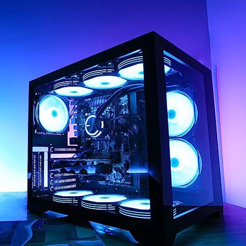 ALSEYE 簡易水冷CPUクーラー M360、3つの120mmMaxシリーズPWMファン、搭載360mmラジエーターARGB AIOリキッドCPUク ARGB M360 RGB