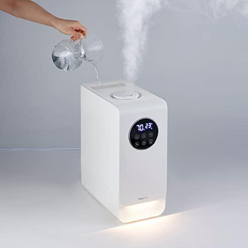 【早い者勝ち！】 Francfranc フランフラン グランデ 上部給水型ハイブリッド式 加湿器 5.5L ホワイト アロマ対応 大容量 タイマー付き 【SK1947638640】(9777円)