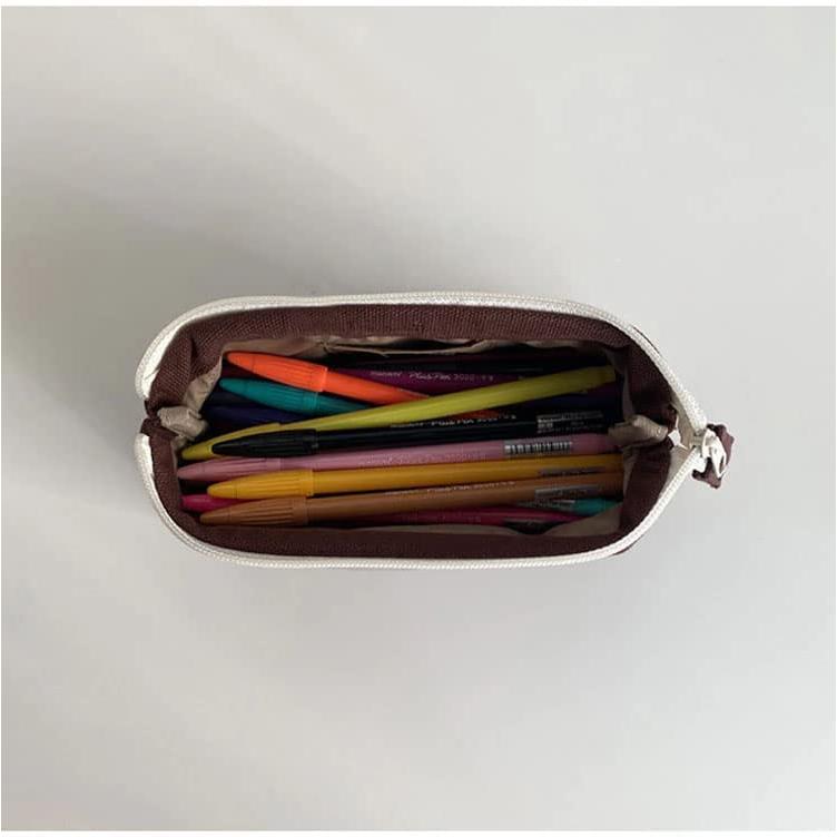 筆箱 韓国 猫ちゃん かわいい犬 シンプル ふでばこ ペンケース