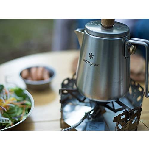スノーピーク(snow peak) フィールドバリスタ ケトル CS-115R 原産国 mm snow peak 115R スノーピーク フィールドバリスタ ケトル CS ハンドルは脱着可能です サイズ 変更前：CS 本体 収納時