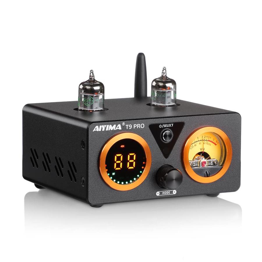 AIYIMA T9 PRO 200W Bluetooth 5.0 真空管アンプ D級HiFiデジタル 