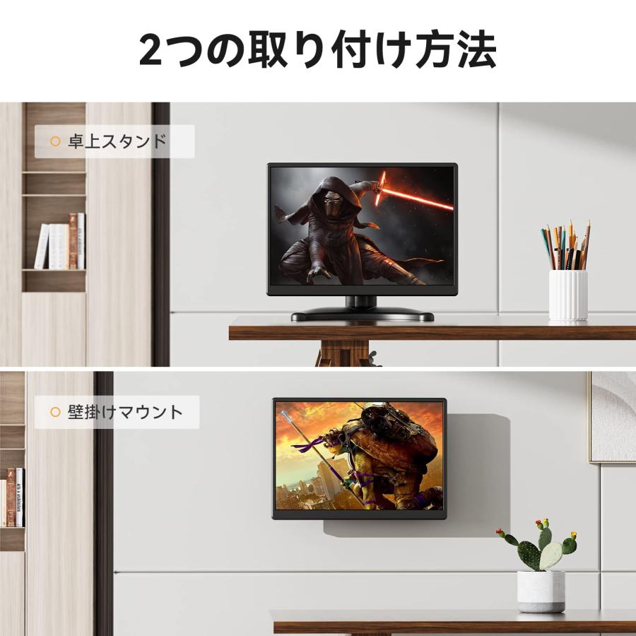 小型モニター 10.5インチモニター 1920x1280解像度 Eyoyo HDMモニター