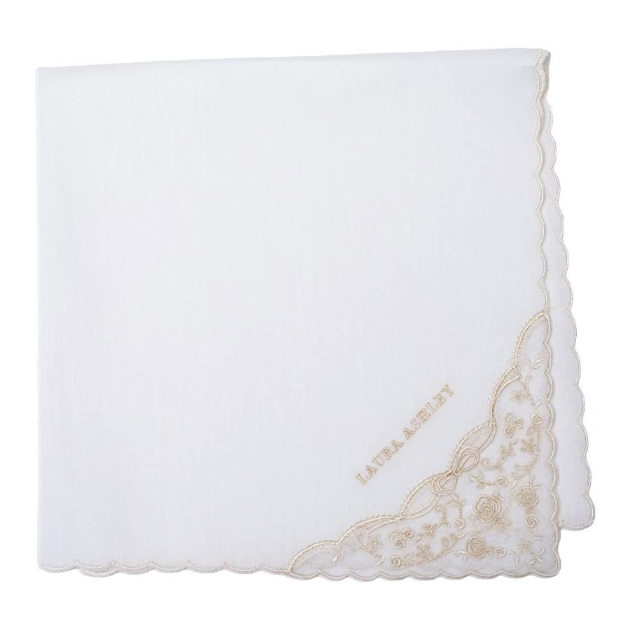 ローラ アシュレイ] ハンカチ 刺繍ハンカチ05608004 レディース