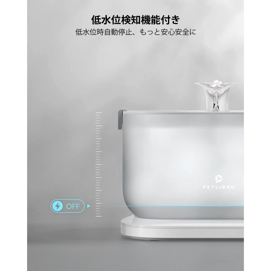 PETLIBRO ペット用 水飲み器 猫 ワイヤレスポンプ 2.5L大容量 ペット用