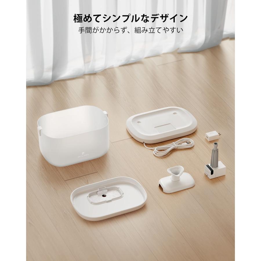 PETLIBRO ペット用 水飲み器 猫 ワイヤレスポンプ 2.5L大容量 ペット用