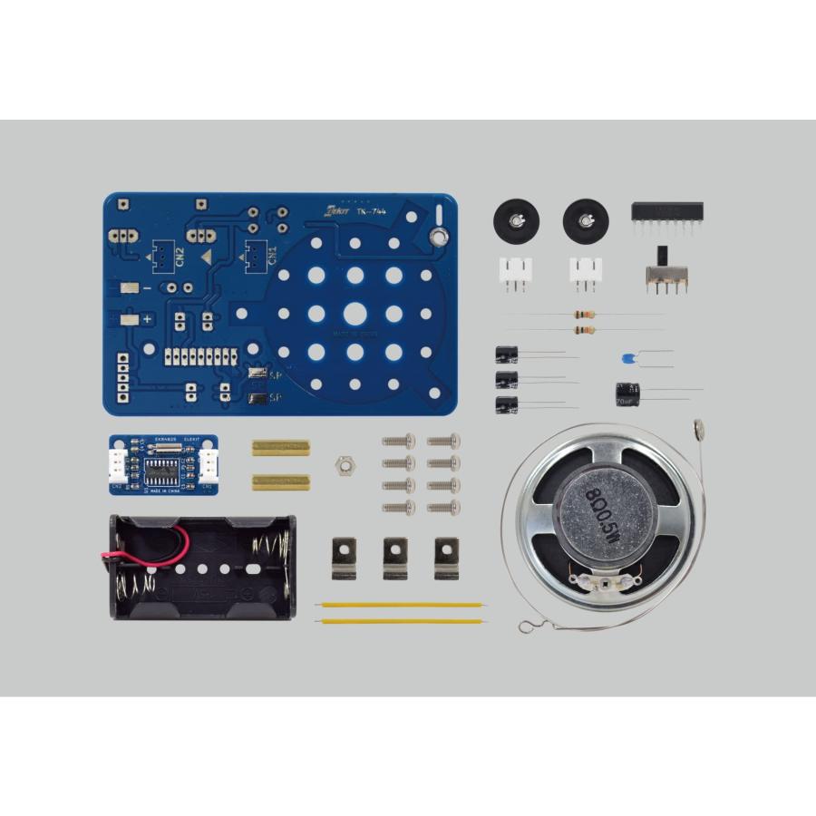 ELEKIT(エレキット) ワイドFMラジオ はんだ付けラジオ組立キット TK