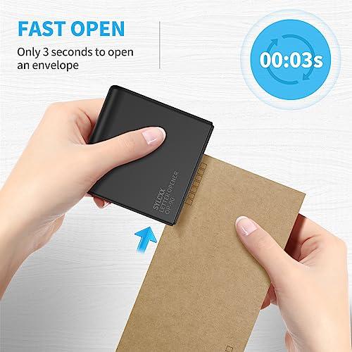 ポータブルデスク 電動レターオープナー ? レターオープナー 封筒スリッター 封筒オープナー 電気式郵便オープナー ユニバーサル郵便物と封筒用オープナ |  | 02