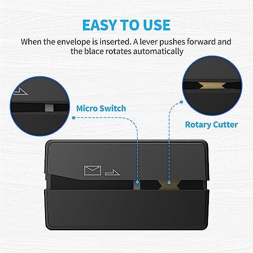 ポータブルデスク 電動レターオープナー ? レターオープナー 封筒スリッター 封筒オープナー 電気式郵便オープナー ユニバーサル郵便物と封筒用オープナ |  | 04