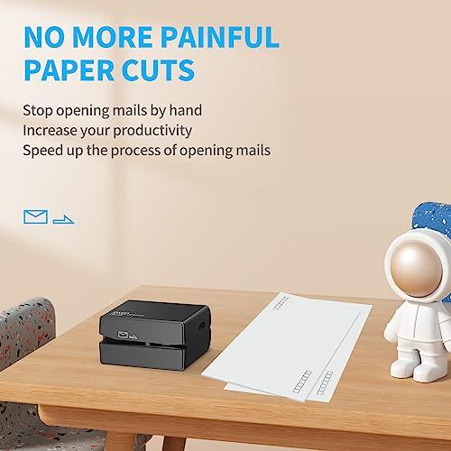 ポータブルデスク 電動レターオープナー ? レターオープナー 封筒スリッター 封筒オープナー 電気式郵便オープナー ユニバーサル郵便物と封筒用オープナ |  | 06