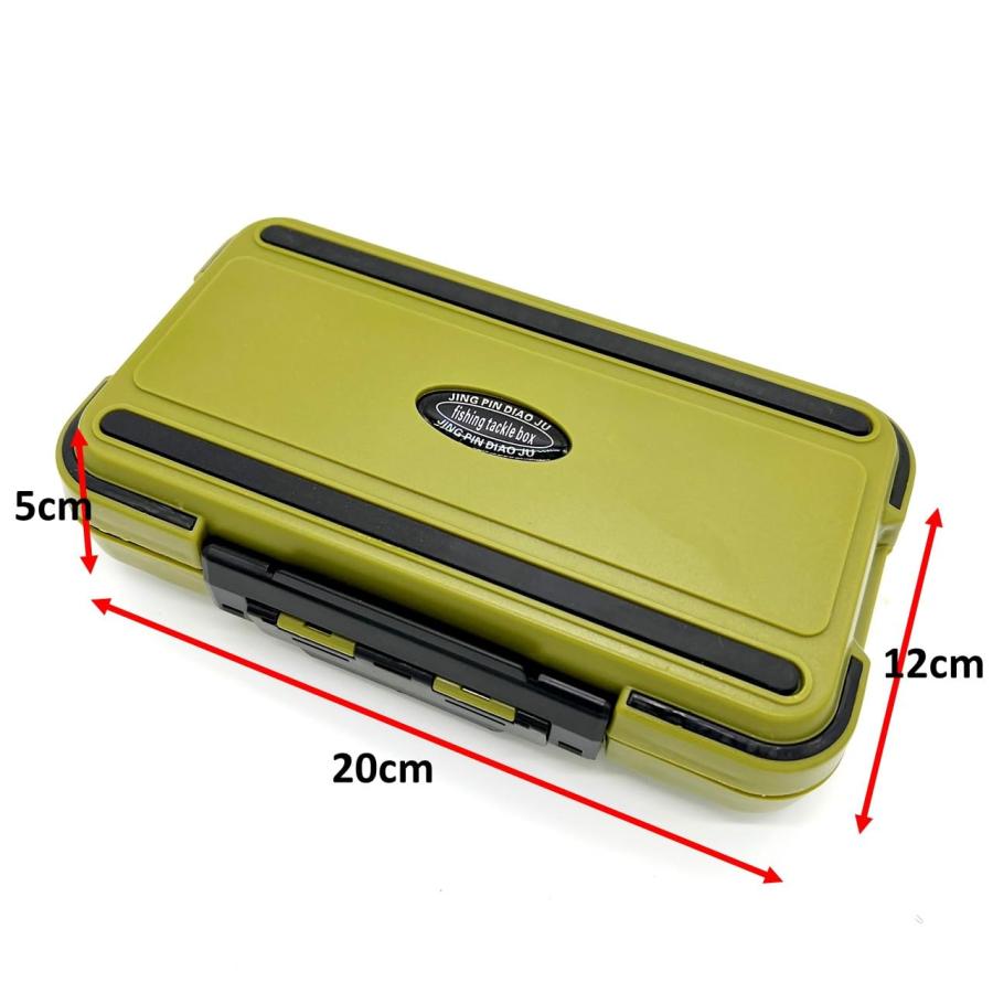 ジタリキ(jitariki) タックルボックス ルアーケース ベイトボックス 収納 ケース 大 両面 ボックス フィッシング 釣り アウトドア 小物入 |  | 02