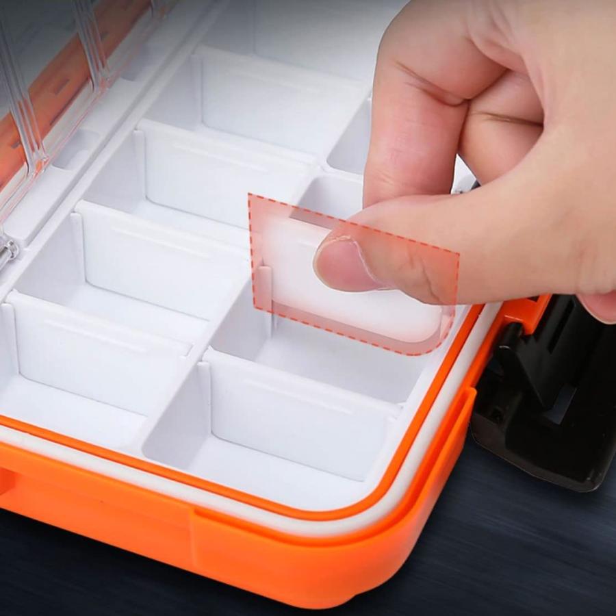 ジタリキ(jitariki) タックルボックス ルアーケース ベイトボックス 収納 ケース 大 両面 ボックス フィッシング 釣り アウトドア 小物入 |  | 03