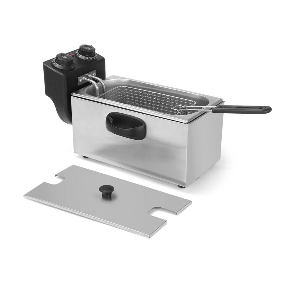 EC Hometec 電気フライヤー 4L タイマー付き フライヤー ステンレス 60