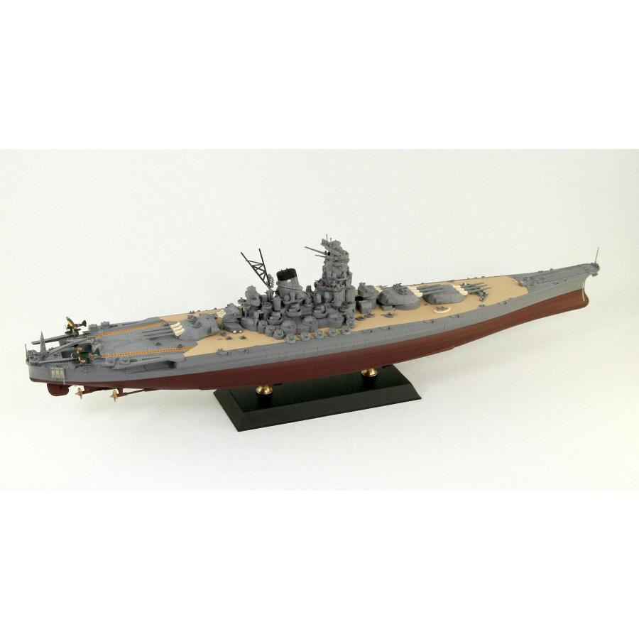 ピットロード WPシリーズ 日本海軍 戦艦 大和 最終時 全長約376mm 1/700スケール 塗装済みプラモデル WP01｜goodzero｜04