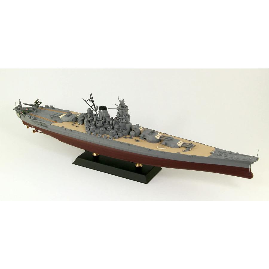 ピットロード WPシリーズ 日本海軍 戦艦 大和 最終時 全長約376mm 1/700スケール 塗装済みプラモデル WP01｜goodzero｜09