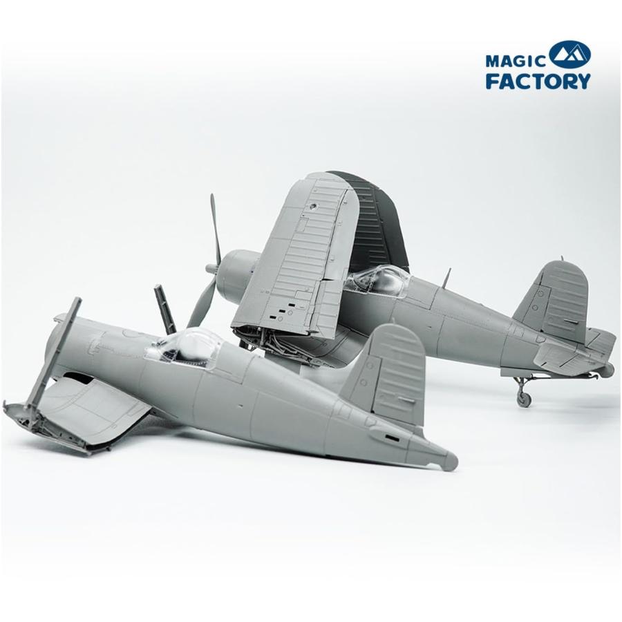 マジックファクトリー 1/48 ヴォート F4U-1A/2 コルセアプラモデル マジックファクトリー 1/48 ヴォート F4U-1A/2 コルセア デュアル