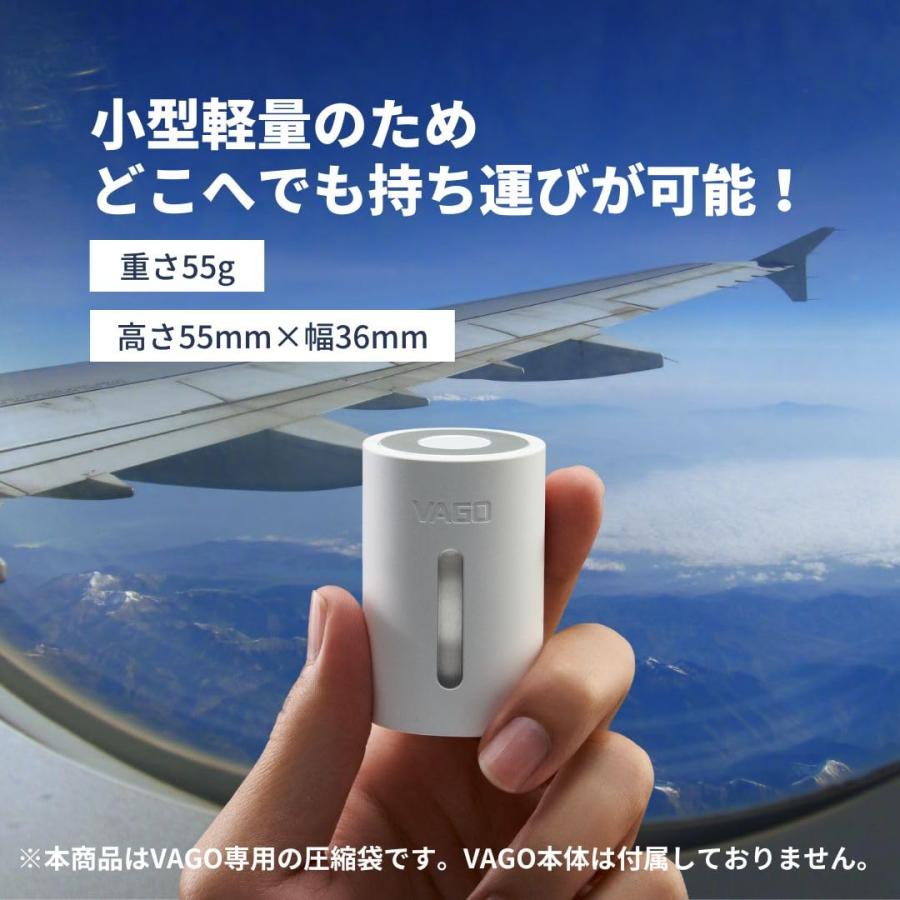 【新品未使用】VAGO圧縮パック VAGO Z 専用圧縮袋 Sサイズ（36cm×36cm）2枚入 ※VAGO専用の圧縮