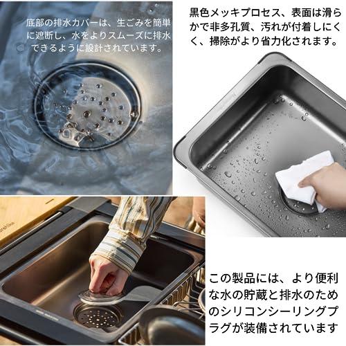 Naturehike アウトドア キャンプ IGTシンク 304ステンレス鋼 防錆・防