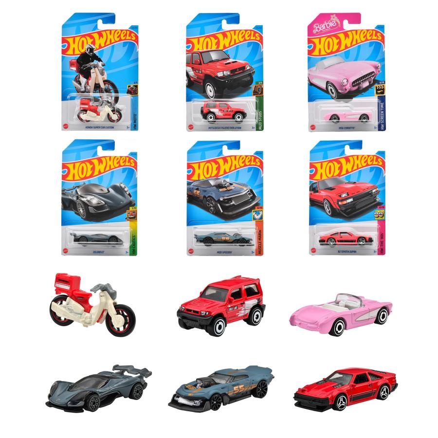 ホットウィール(Hot Wheels) ベーシックカー アソート【ミニカー36台
