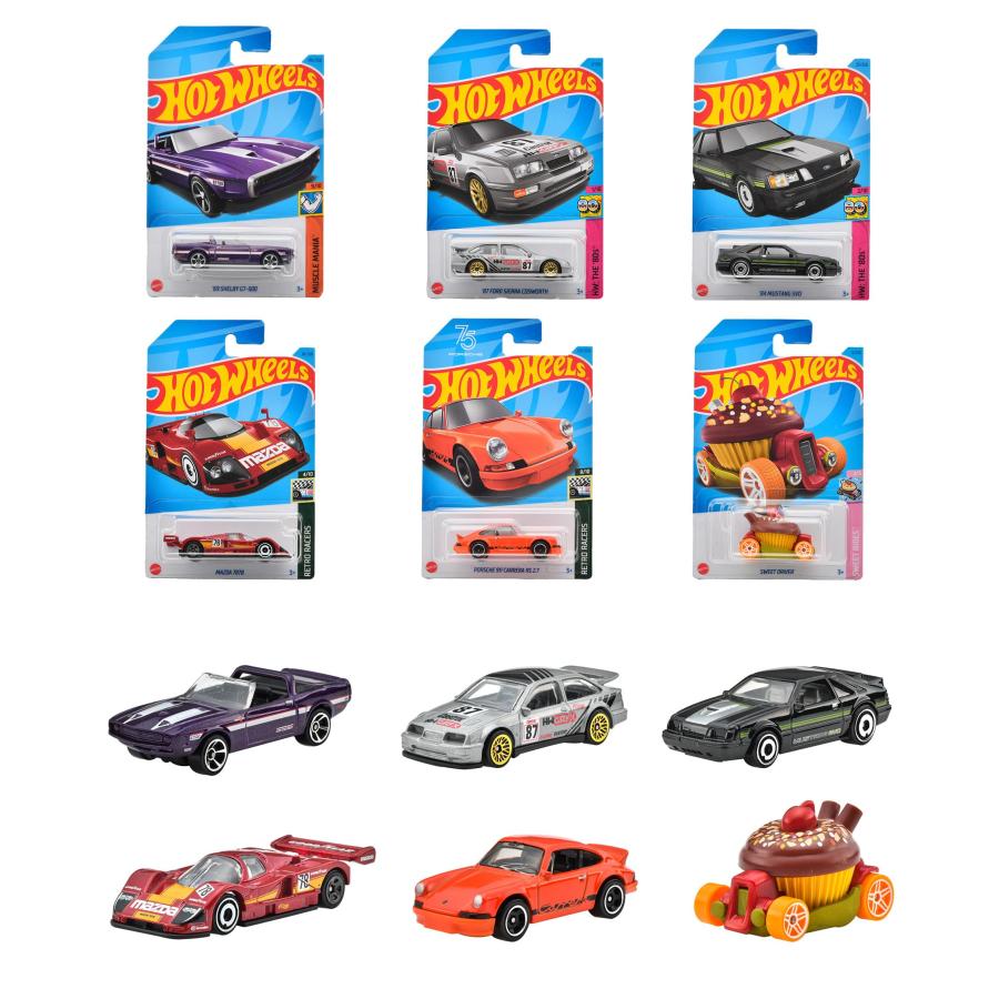 ホットウィール(Hot Wheels) ベーシックカー アソート【ミニカー36台