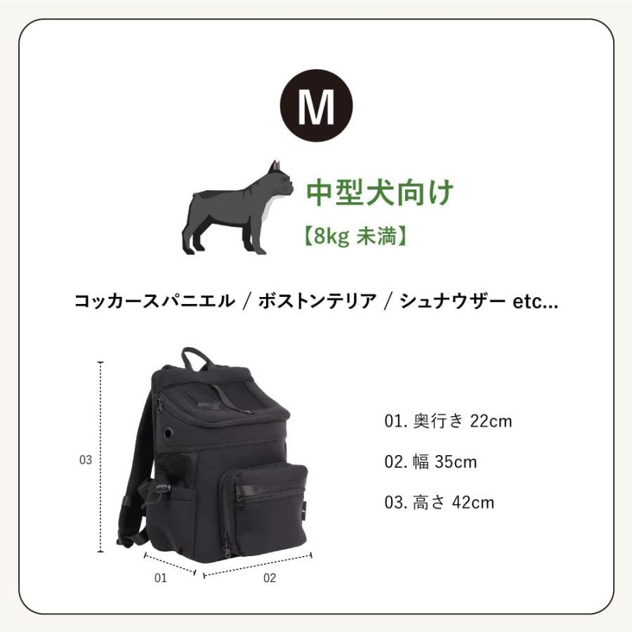 [citydog/シティドッグ] ネオプレーンバックパックキャリー 犬 リュック キャリーバッグ キャリーバック おしゃれ 軽い 洗える m-greyの画像
