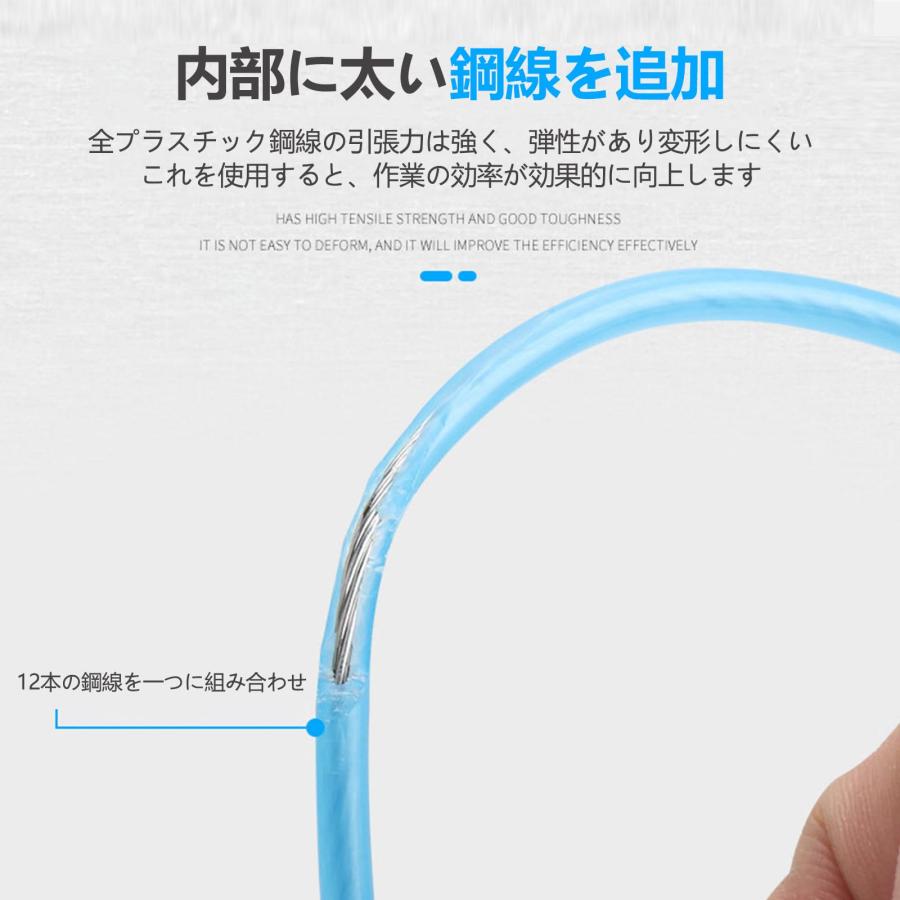 15M/25M通線ワイヤー ロッド径 3.0mm 通線 電線通し 通線工具cd 15M/25M通線ワイヤー ロッド径 3.0mm 通線 電線通し 通線工具cd