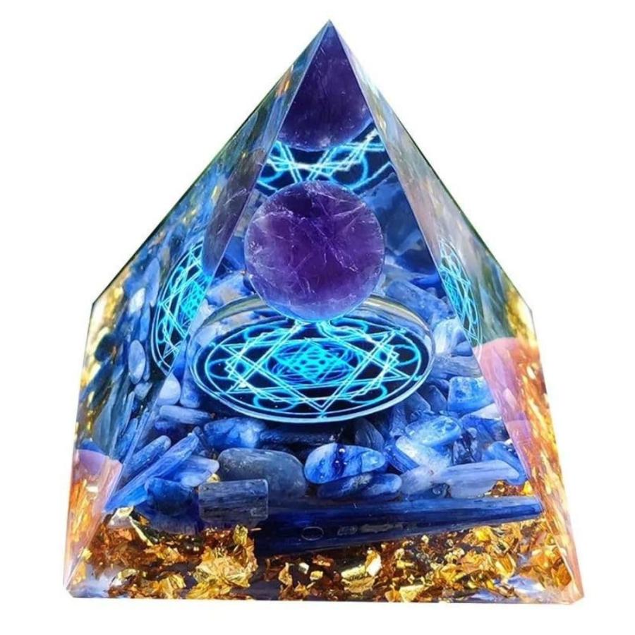 PLEAVIT オルゴナイト ピラミッド 水晶 天然石 チャクラ PLEAVIT オルゴナイト ピラミッド 水晶 天然石 チャクラ