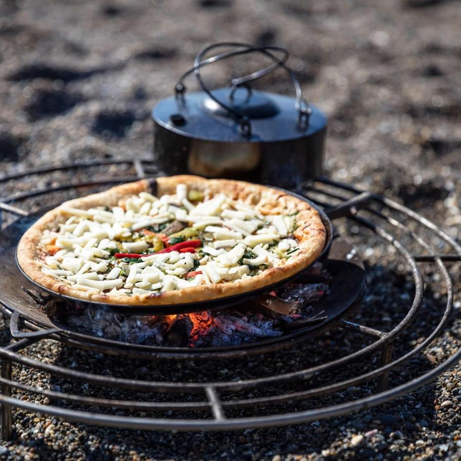 タキビズム フライパンディッシュ (大) 鉄 皿 キャンプ アウトドア 料理 |  | 04