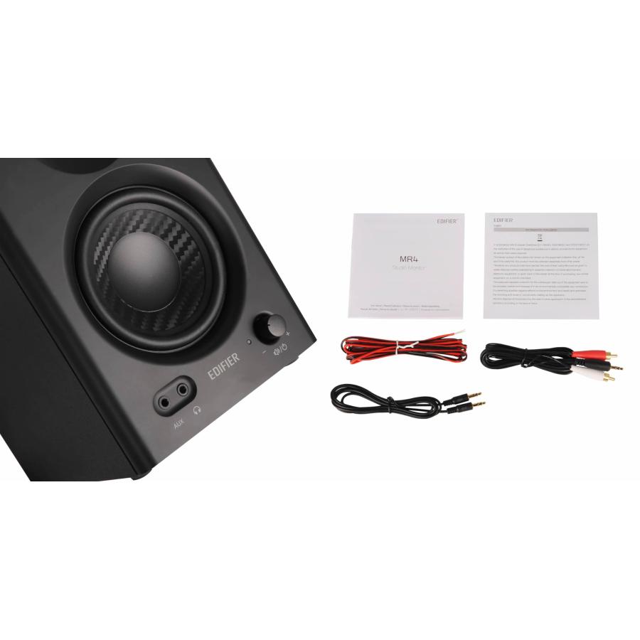 Edifier MR4 42W PC モニタースピーカー スタジオ/作曲/音楽 Amazon.co.jp: Edifier MR4 42W モニタースピーカー、4インチ中