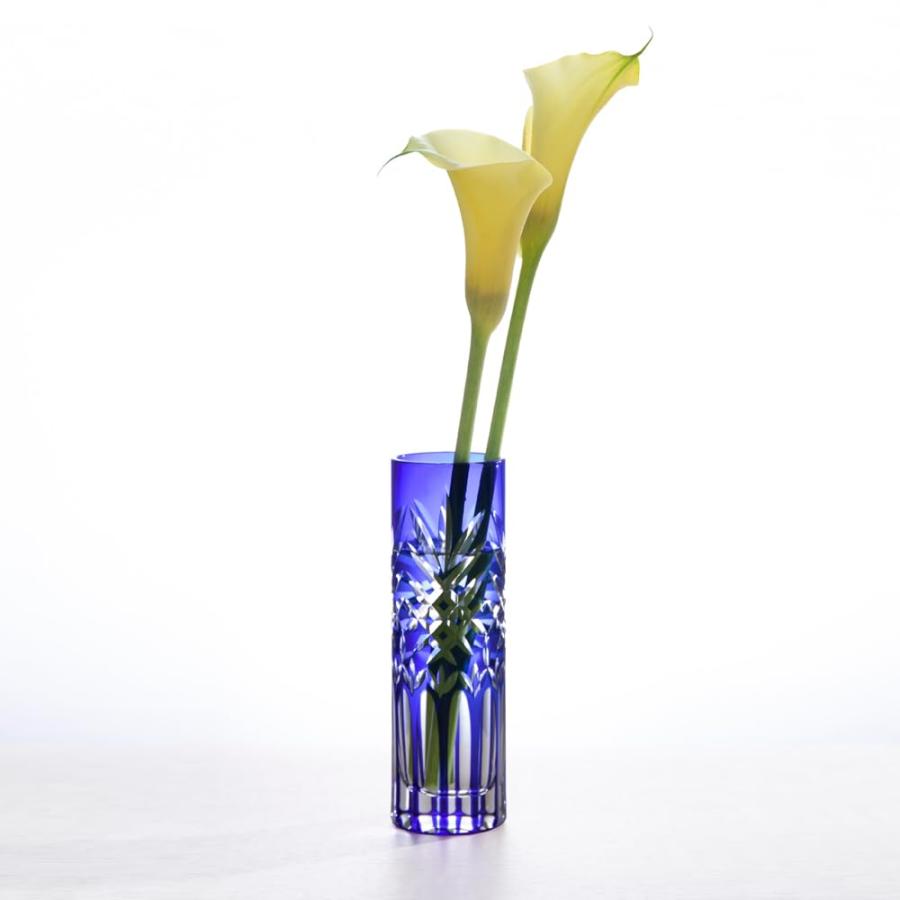 花瓶 ブルー NARUMI(ナルミ) NARUMI ボーンチャイナ 花瓶