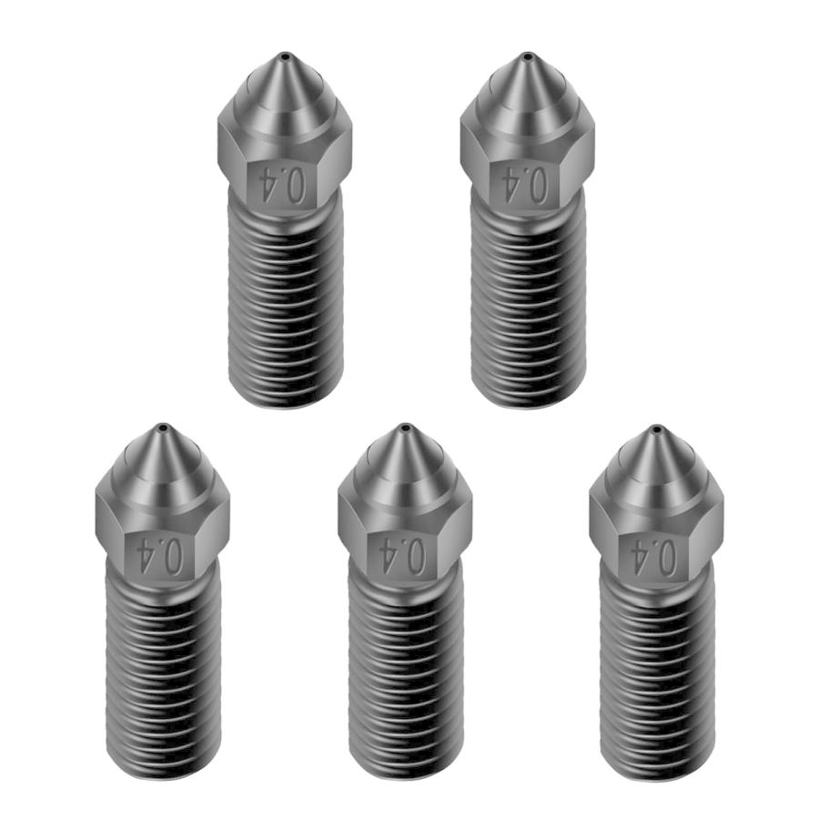 Creality 3dプリンター Ender 3 V3 KE ノズル 5個 硬化スチール