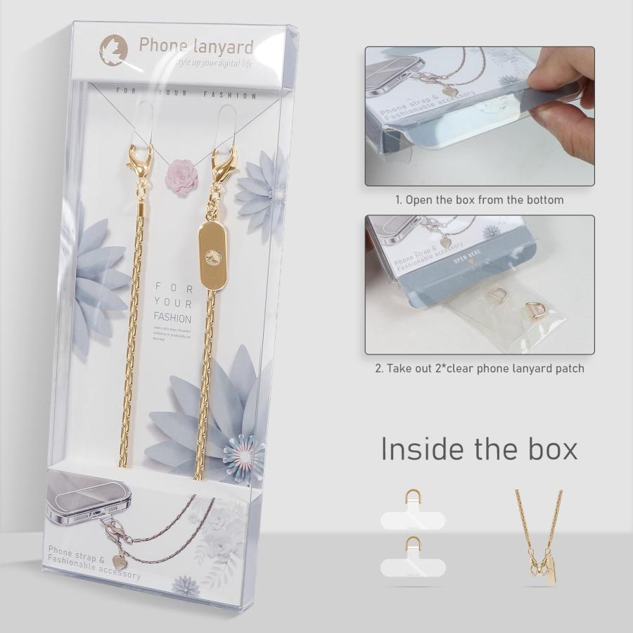 X-Lounge] 携帯ストラップ チェーンストラップ 軽量の80gスマホ