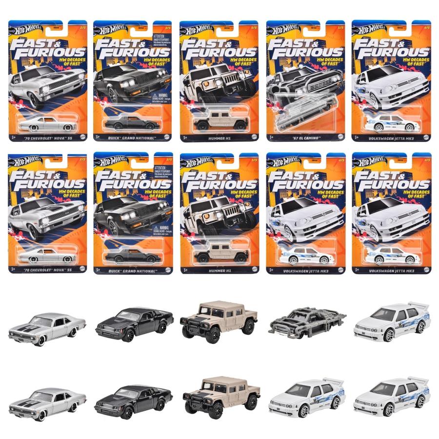 ホットウィール(Hot Wheels) ワイルド・スピード テーマ アソート