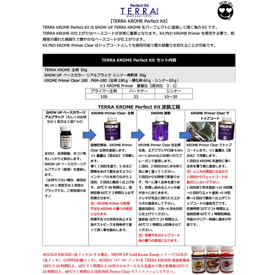 SHOW UP TERRA KROME パーフェクトキット : GOOD ZERO - 通販 - Yahoo