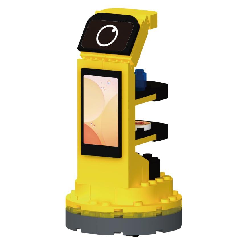 BIKKU ブロックでつくる 配膳＆案内ロボット ケティボット