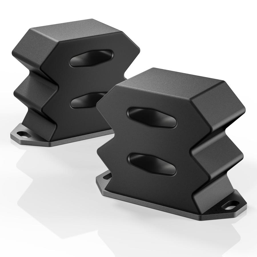 Doormoon 大容量8の字バンプラバー 【2個】ソフトバンプラバー 衝撃の