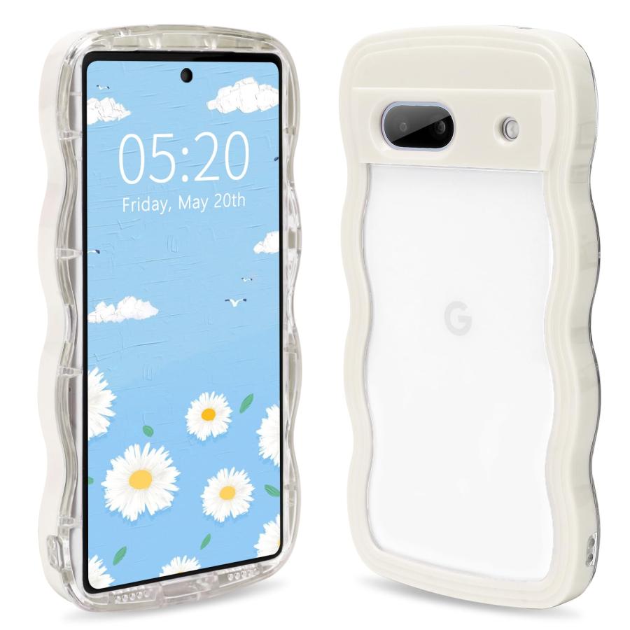 Google Pixel 6a ホワイト 128GB　カバー2つ付き Google Pixel 6a ホワイト+ケース2つ 【公式通販】