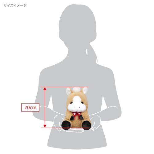 三英貿易(Sanei Boeki) 2026年干支 ぽにまる W13×D14×H20cm ぬいぐるみ