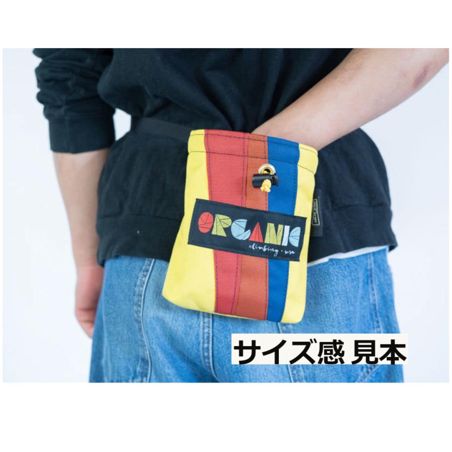 オーガニック ORGANIC CHALK BAG L チョークバッグ ラージ チョーク