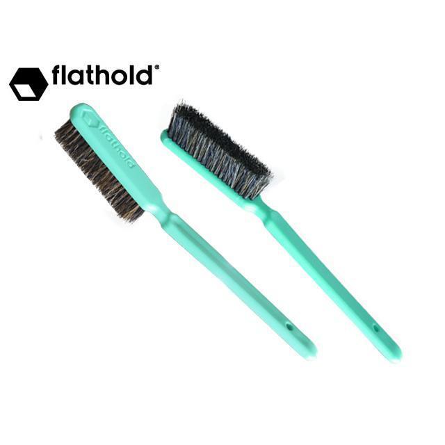 フラットホールド(flathold) ブラシ ミディアム (緑色) クライミング