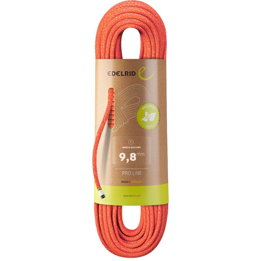 エーデルリッド ヘロンエコドライ 60m EDELRID Heron Eco Dry 9.8mm 