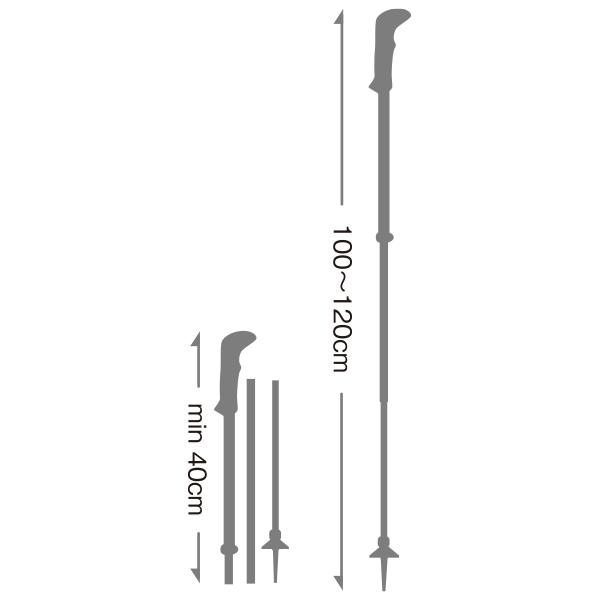 【在庫処分セール】LEKI クレシダ FX カーボン ASレキ　ポール　トレッキングポール　登山　 |  | 01