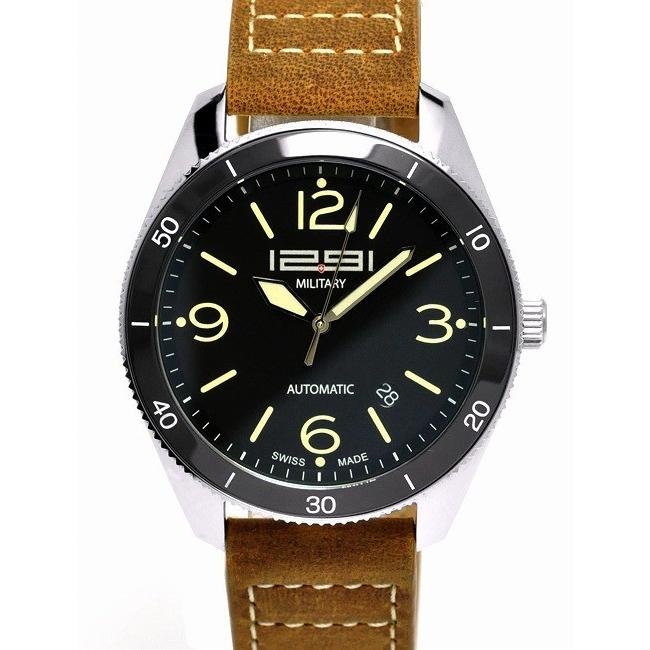 スイス製 高級腕時計 1291 MILITARY SWISS MOUNTAIN TROOPER メンズ