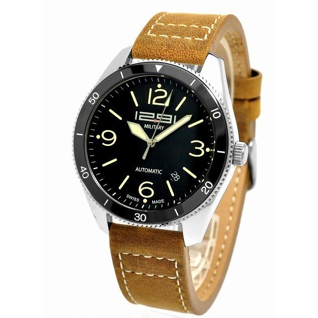 スイス製 高級腕時計 1291 MILITARY SWISS MOUNTAIN TROOPER メンズ